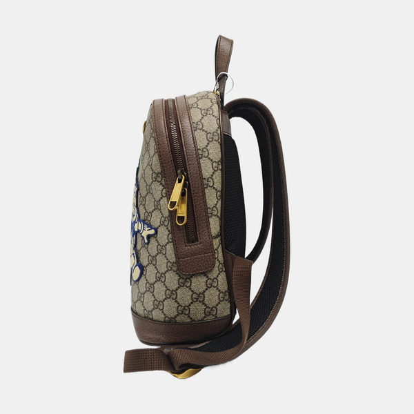 Disney X Gucci Small Monogram Coated Canvas Beige
