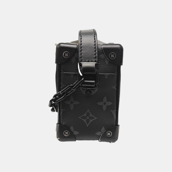 SOFT TRUNK Mini Monogram Coated Canvas Black