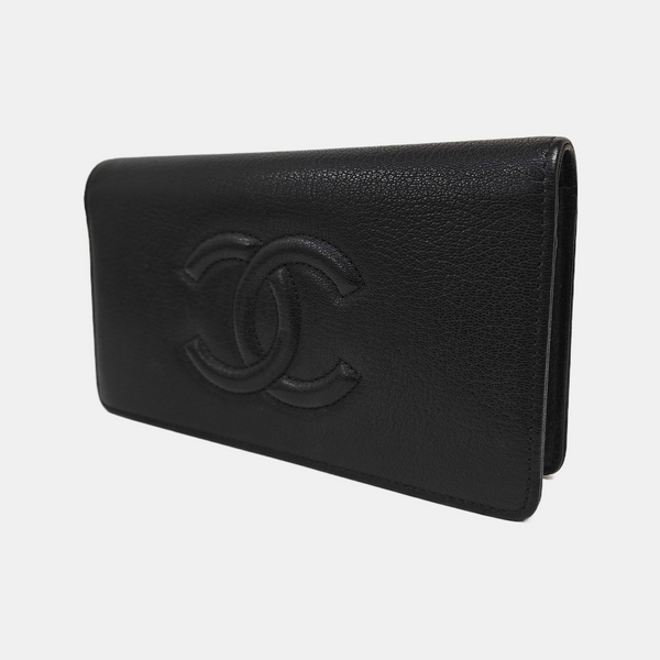 Lambskin Wallet Black