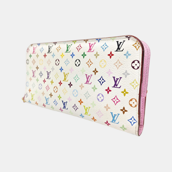 LV × TM INSOLITE Monogram Coated Canvas White Wallet