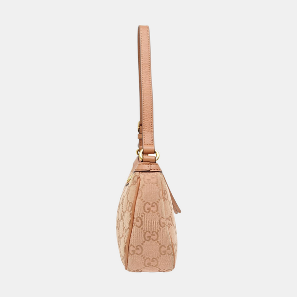 Ophidia Small Monogram Canvas Pink