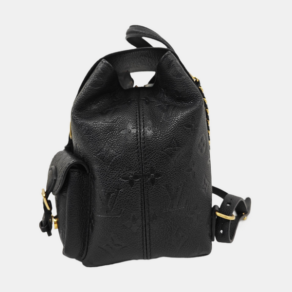 BACKUP Monogram Calfskin Black