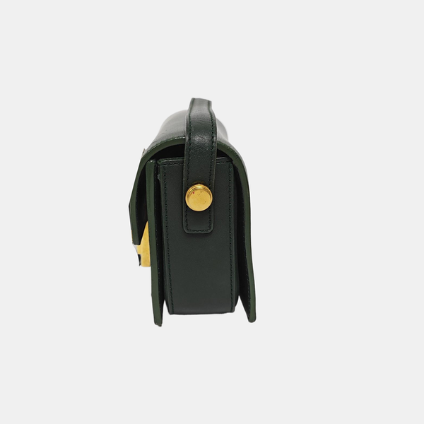 Calfskin Shoulder Bag Green