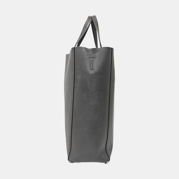 VERTICAL CABAS Mini Calfskin Gray