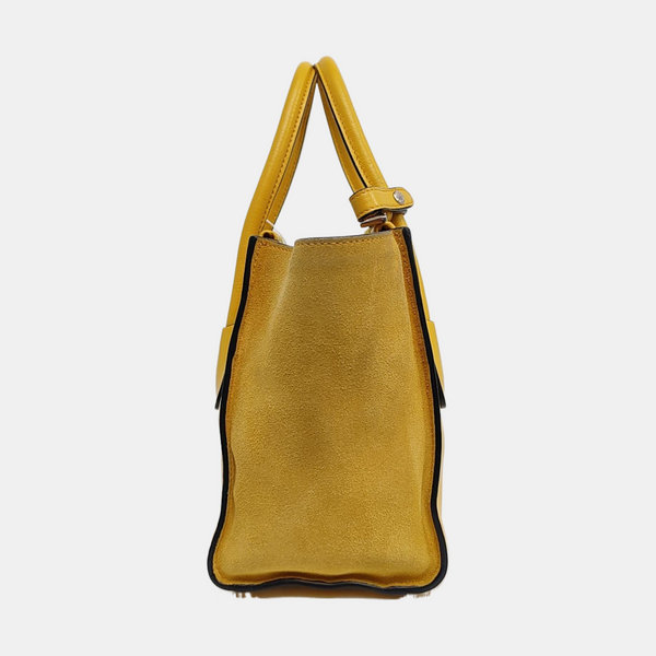 Calfskin Tote Bag Yellow