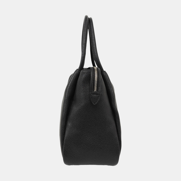 Calfskin Shoulder Bag Black