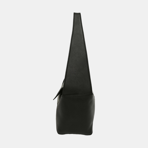 Puzzle Hobo Medium Calfskin Black