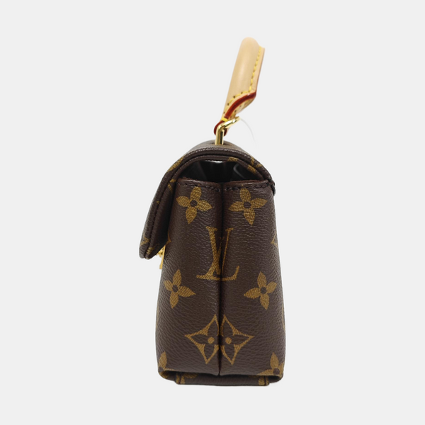 MADELEINE Monogram Coated Canvas Brown