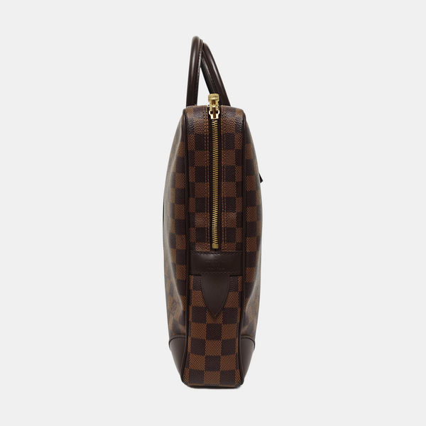 PORTE-DOCUMENTS Damier Ebene Coated Canvas Brown