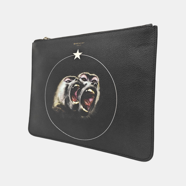Calfskin Clutch Black