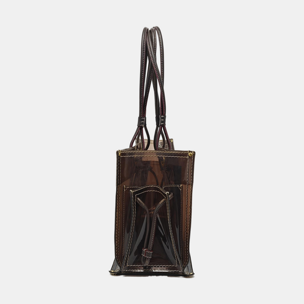 Special Material Tote Bag Brown