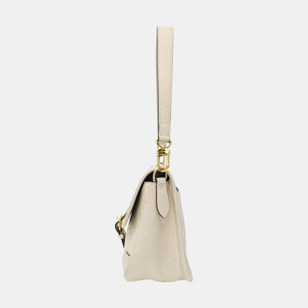 DIANE Monogram Calfskin Beige
