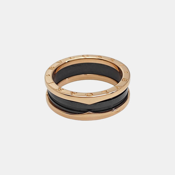 B.ZERO1 18k Rose Gold Ring EU 66