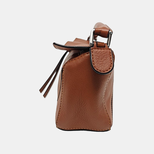 Puzzle Mini Calfskin Brown