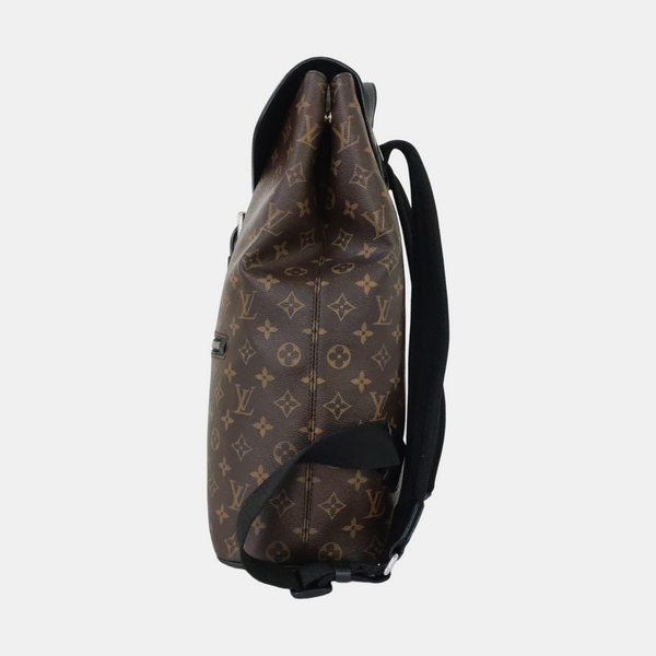 PALK Monogram Coated Canvas Brown