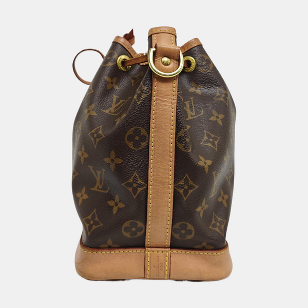 NOÉ BB Monogram Coated Canvas Brown