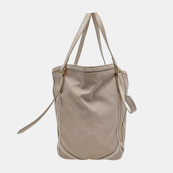 Authenticated pre-owned Canterbury Fabric Beige - Tote Bag at Looply