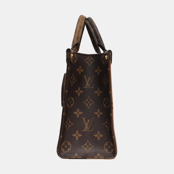 ONTHEGO PM Monogram Coated Canvas Brown