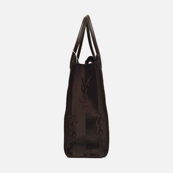Fabric Tote Bag Brown