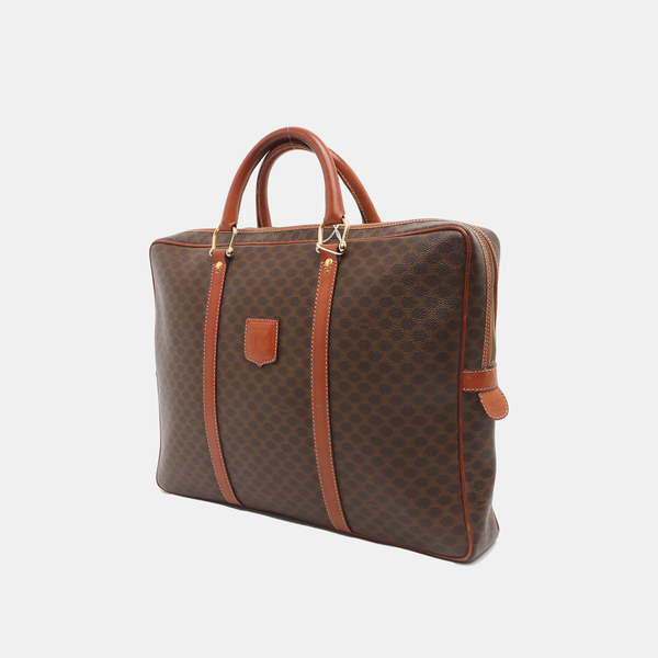 MACADAM Coated Canvas Brown