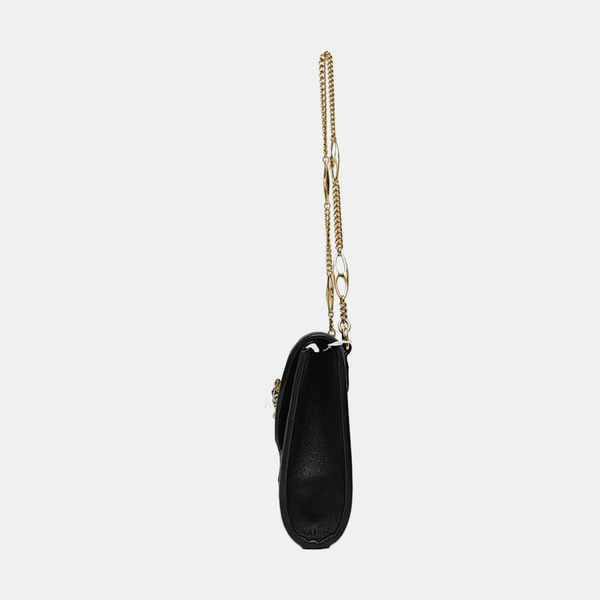 Rajah Small Calfskin Black