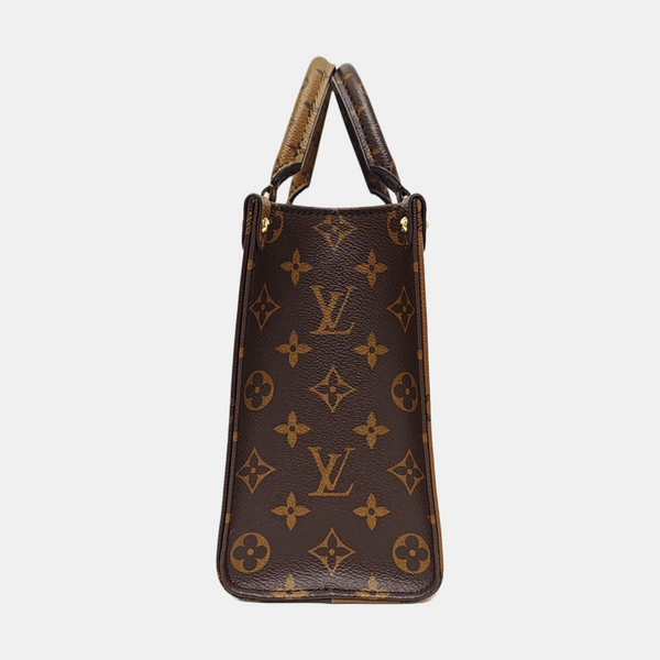 ONTHEGO PM Monogram Coated Canvas Brown