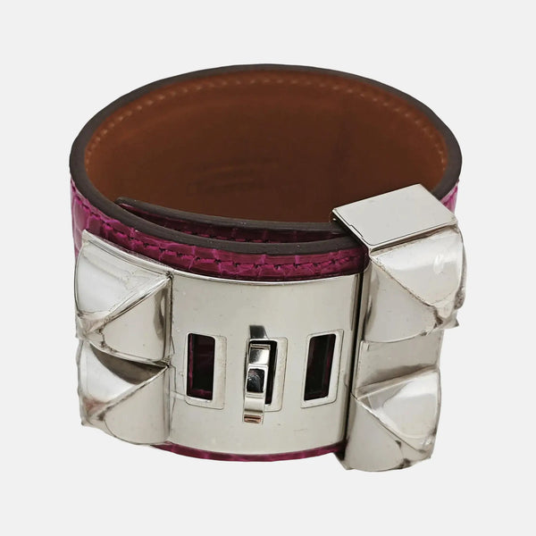 Collier De Chien Metal Red Bangle