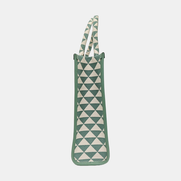 Fabric Tote Bag Large Green
