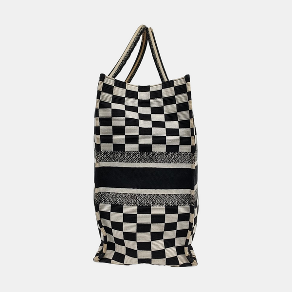 Book Tote Large Canvas Black