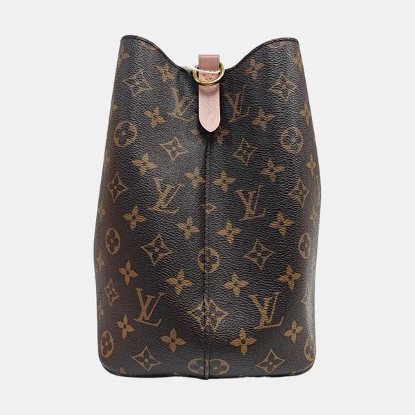 NÉONOÉ MM Monogram Coated Canvas Brown