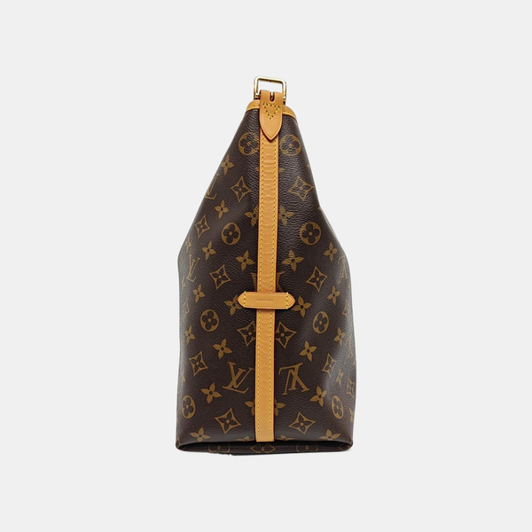 CARRYALL MM Monogram Coated Canvas Brown