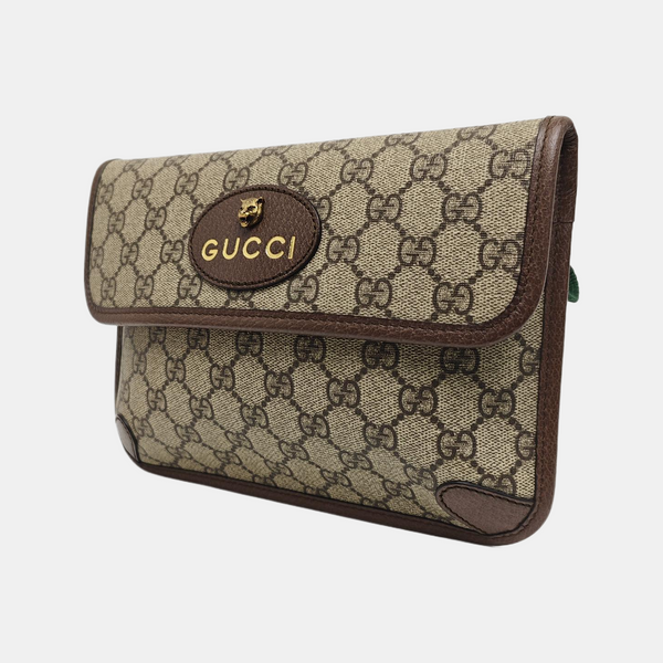 Neo Vintage Monogram Coated Canvas Beige