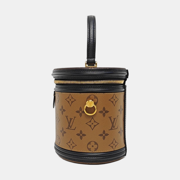CANNES PM Monogram Coated Canvas Brown