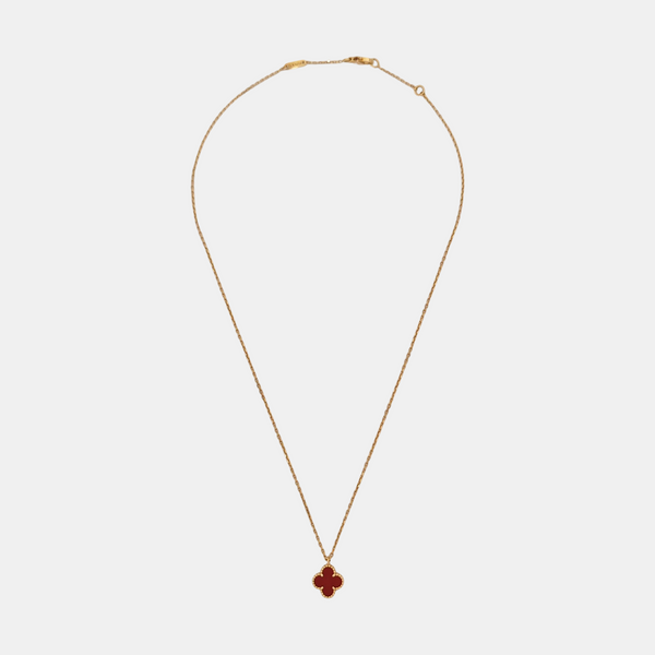 Sweet Alhambra 18k Rose Gold Necklace