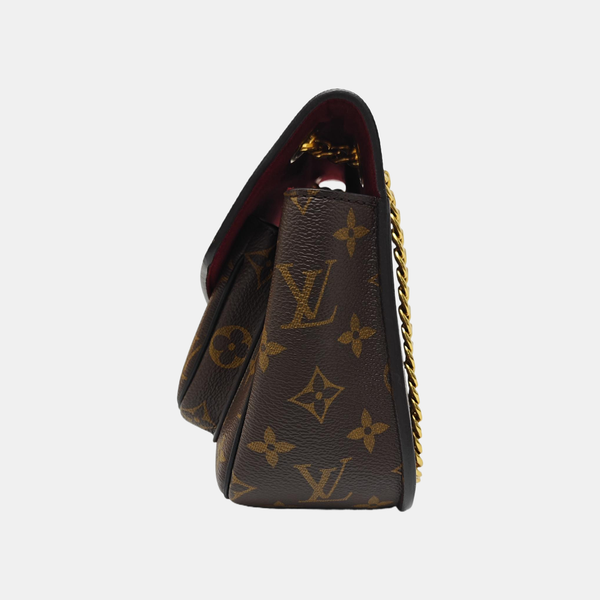 PASSY Monogram Coated Canvas Brown