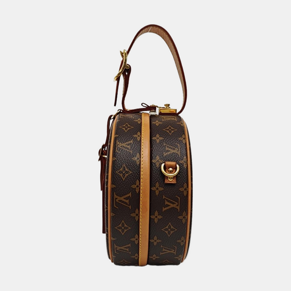 BOITE CHAPEAU PM Monogram Coated Canvas Brown