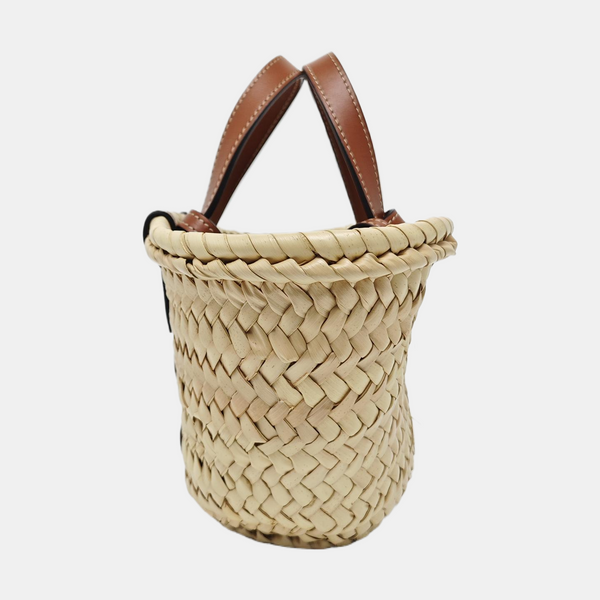 TEEN TRIOMPHE CELINE CLASSIC Mini Straw Beige