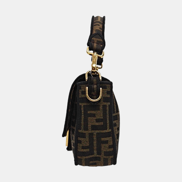 Baguette Medium Canvas Brown