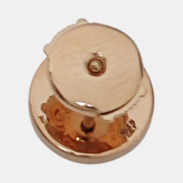 BVLGARI BVLGARI 18k Rose Gold White Stud Earrings