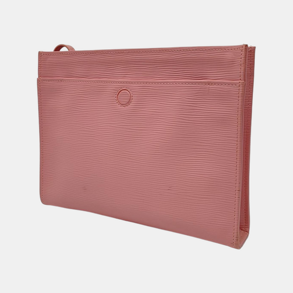 Leather Clutch Pink