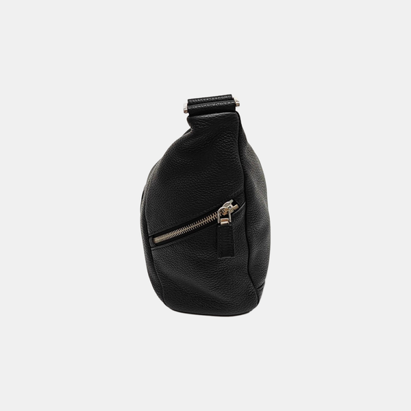Calfskin Shoulder Bag Black