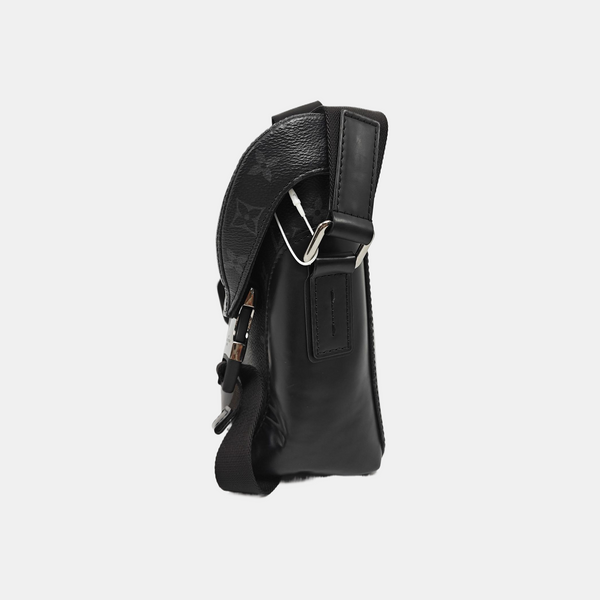 VOYAGER PM Monogram Coated Canvas Black