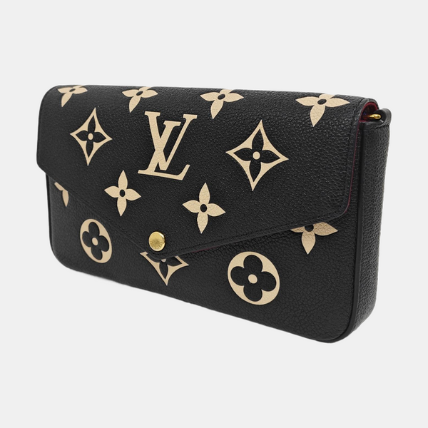 FÉLICIE Monogram Calfskin Black