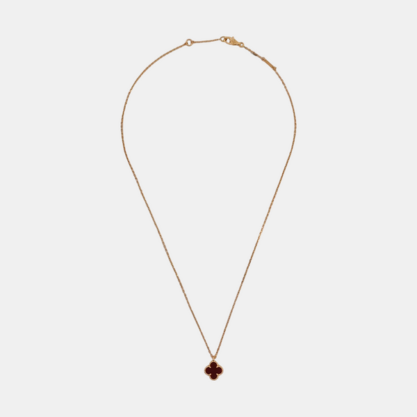 Sweet Alhambra 18k Rose Gold Necklace