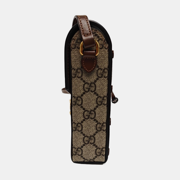 Horsebit 1955 Mini Coated Canvas Beige