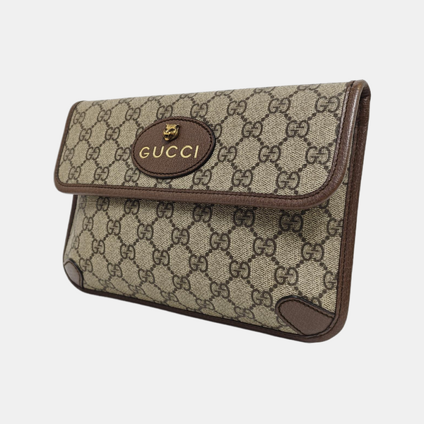 Neo Vintage Monogram Coated Canvas Beige
