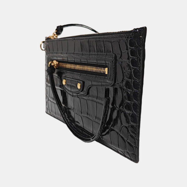 Calfskin Clutch Black