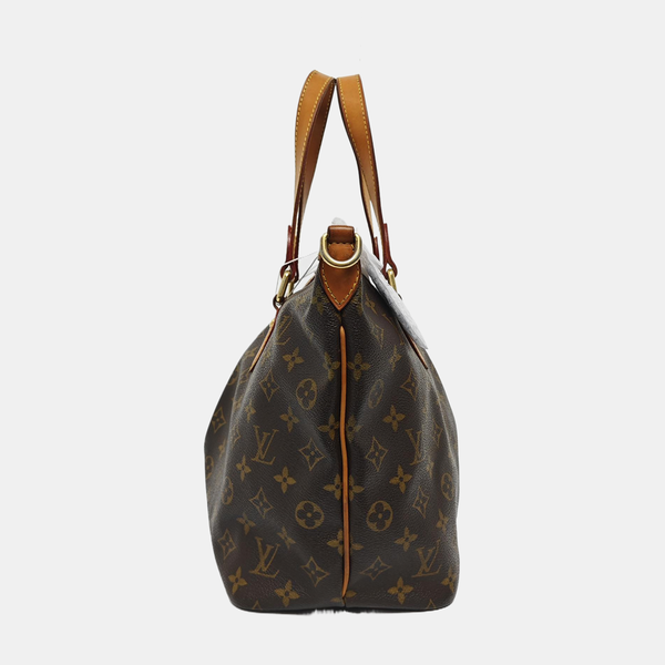 PALERMO PM Monogram Coated Canvas Brown