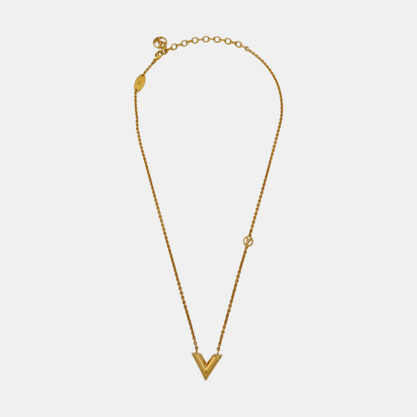 LV & ME Metal Gold Necklace