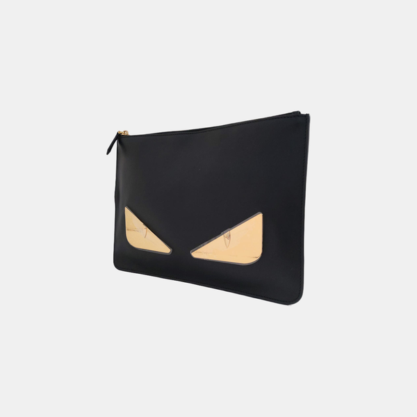 Calfskin Clutch Black